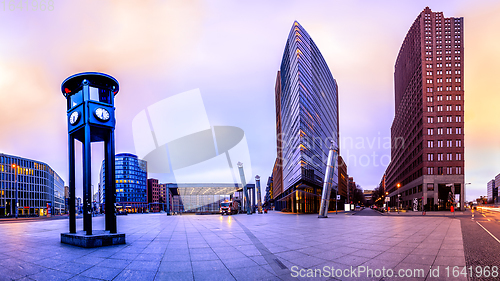 Image of The Potsdammer Platz in Berlin, Germany