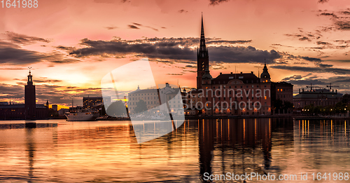 Image of Stockolm Old Town Skyline