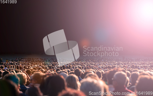 Image of Large crowd of people