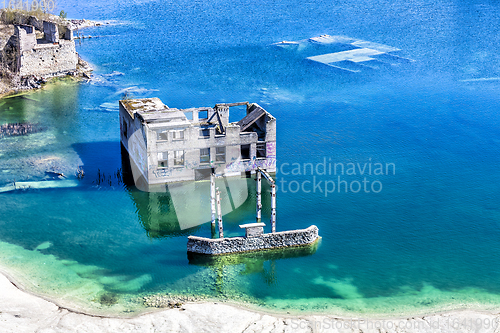 Image of Abandoned Soviet time prison in Rummu quarry