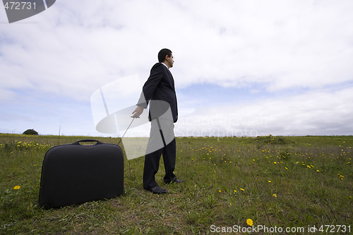 Image of business traveller