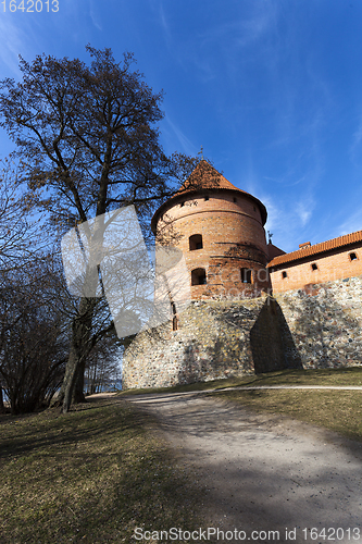 Image of Trakai Island Castle, Lithuania.