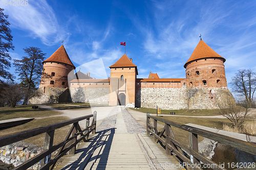 Image of Trakai Island Castle, Lithuania.