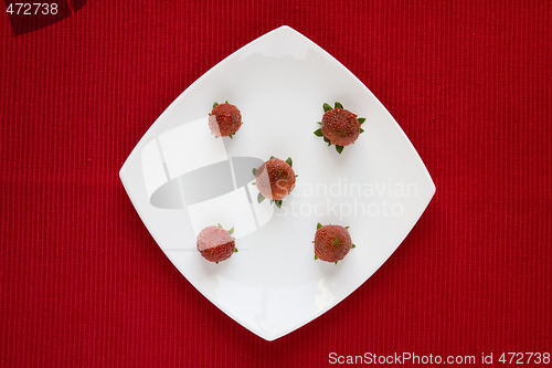 Image of Strawberry in a plate
