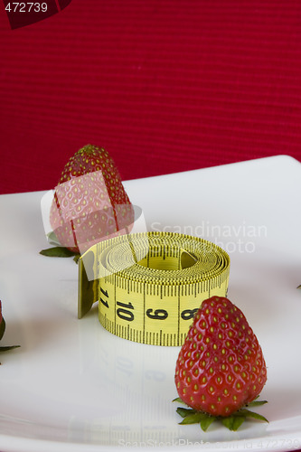 Image of Strawberry in a plate