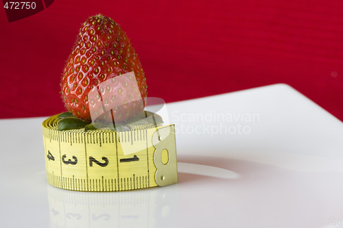 Image of Strawberry in a plate