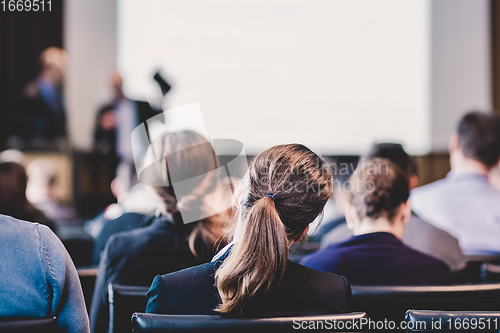 Image of Audience in the lecture hall.