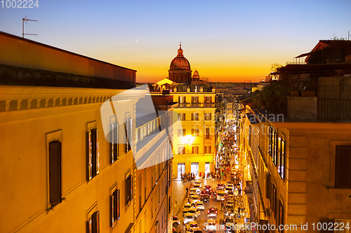 Image of Old Town street of Rome