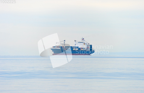 Image of Cargo ship full of goods