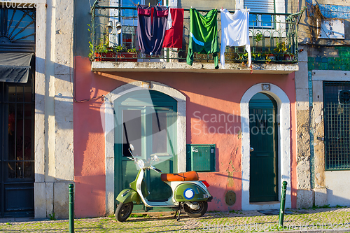 Image of Sharming Lisbon Old Town street