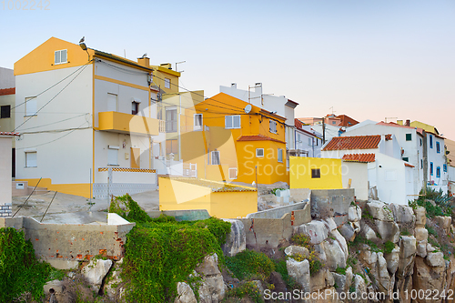 Image of Portugal ocean coast architecture