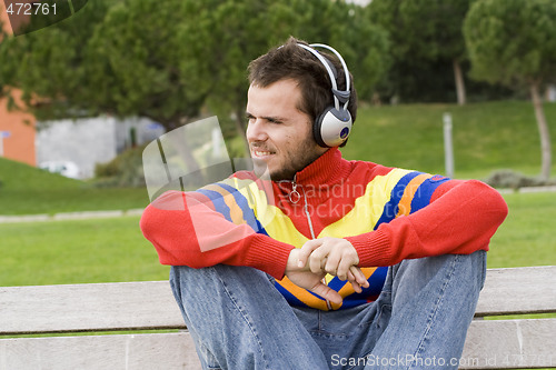 Image of enjoying good music