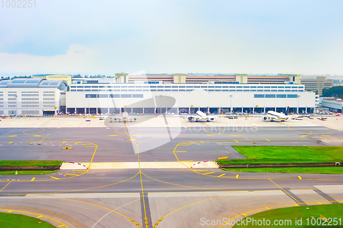 Image of Airport view from above