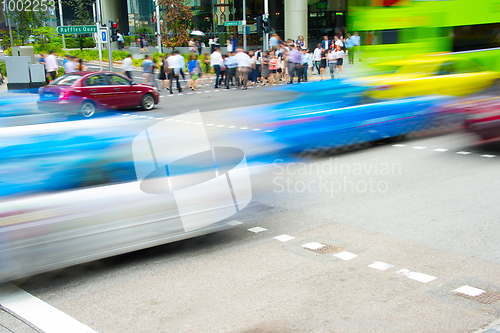 Image of Rush hour in Singapore