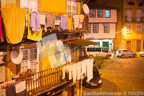 Image of Porto Old Town at night