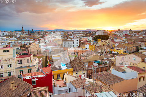 Image of Valencia skyline, Spain