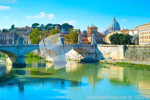 Image of Rome cityscape, Italy