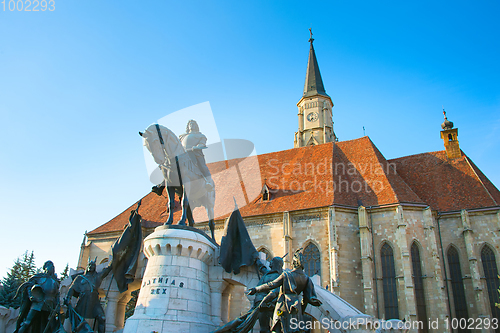 Image of St. Michael\'s Church. Cluj-Napoca. Romania\r