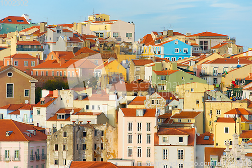 Image of Beautiful Lisbon Old Town, Portugal