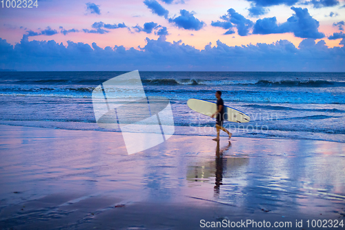 Image of Surfing motion blur