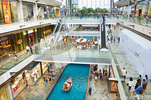 Image of Shopping mall Marina Bay. Singapore