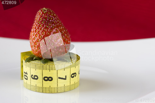 Image of Strawberry in a plate