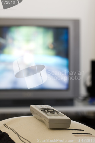 Image of TV remote control