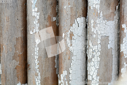 Image of metal texture with patches of rust steel on its surface, taken outdoor
