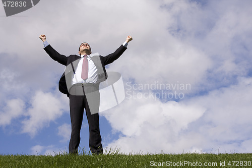 Image of Businessman success