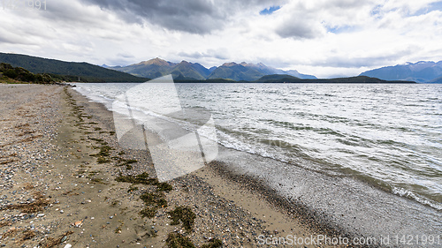 Image of scenery at Lake Te Anau, New Zealand