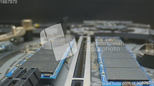 Image of Solid state drives with camera push in