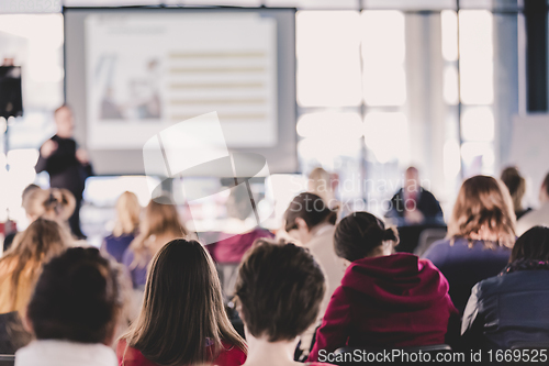 Image of Audience in the lecture hall.