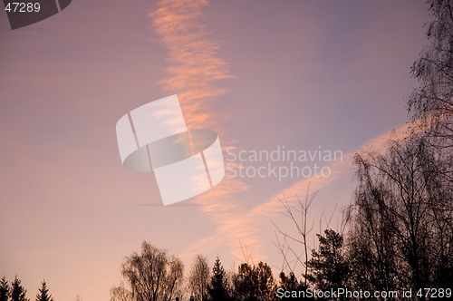 Image of A cross in the sky