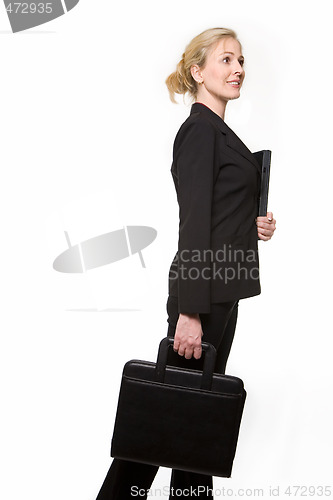 Image of Blond business woman