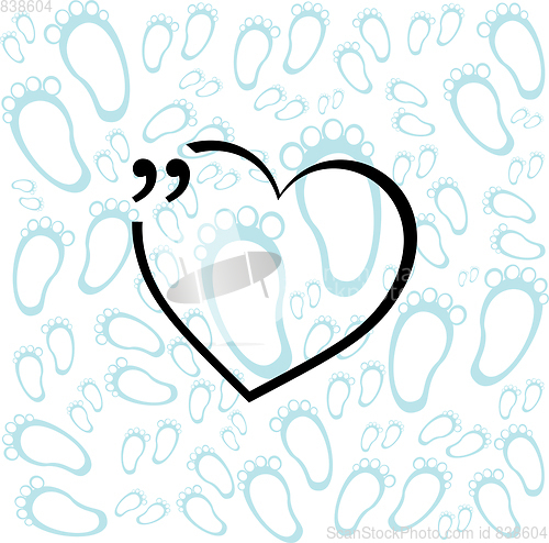 Image of  Quotation Mark Speech Bubble. Quote sign icon. Abstract background.