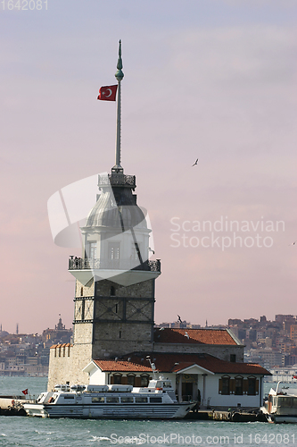 Image of The Maidens Tower in Istanbul