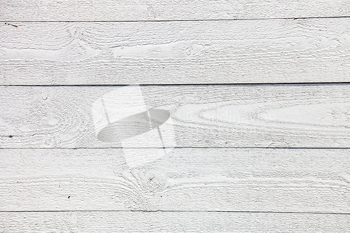 Image of White rustic wooden planks background