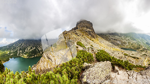 Image of View from Krab in Tatra Mountains, Poland, Europe.