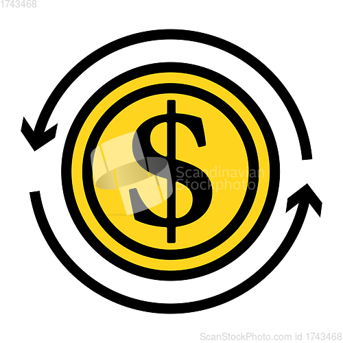 Image of Cash Back Coin Icon