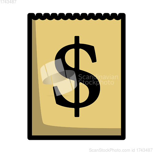 Image of Dollar Calendar Icon