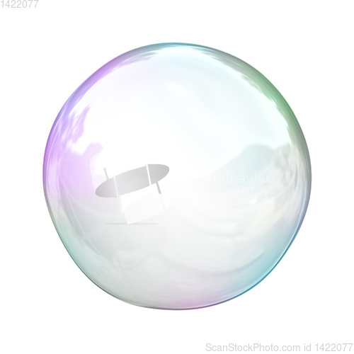 Image of soap bubble background illustration