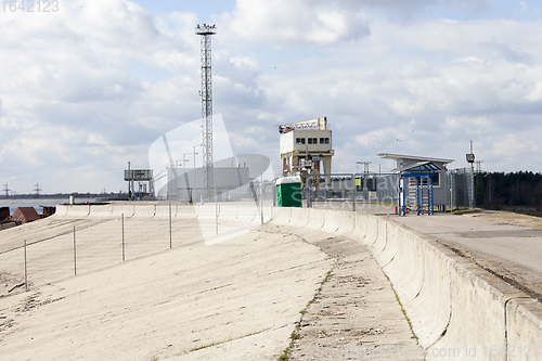 Image of Dam of hydroelectric power station