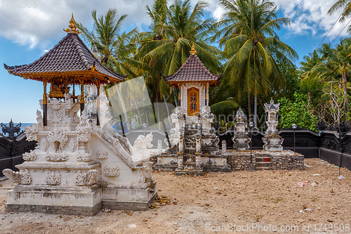 Image of Small Hindu Temple, Nusa penida island, Bali Indonesia