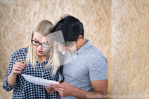 Image of Portrait of a business team At A Meeting