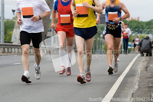 Image of Marathon runners