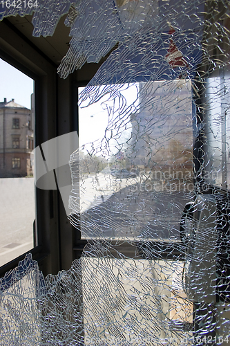 Image of Broken glass texture