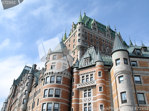 Image of chateau frontenac, quebec, canada