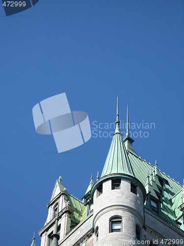 Image of chateau frontenac, quebec, canada