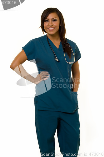 Image of Young Hispanic Nurse