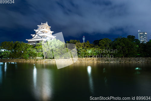 Image of Hiroshima castle in Japan